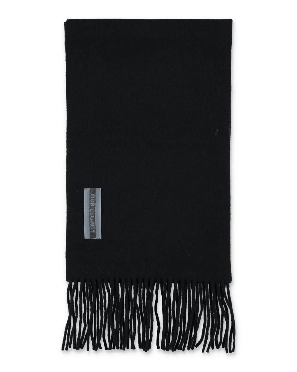 Our Legacy Black Luxurious Scarf For All Seasons