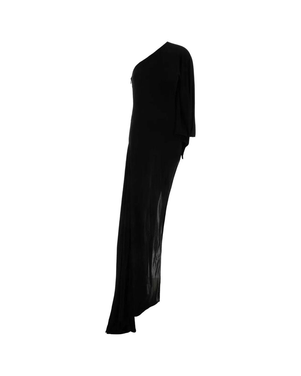 Gucci Black Long Oneshoulder Dress