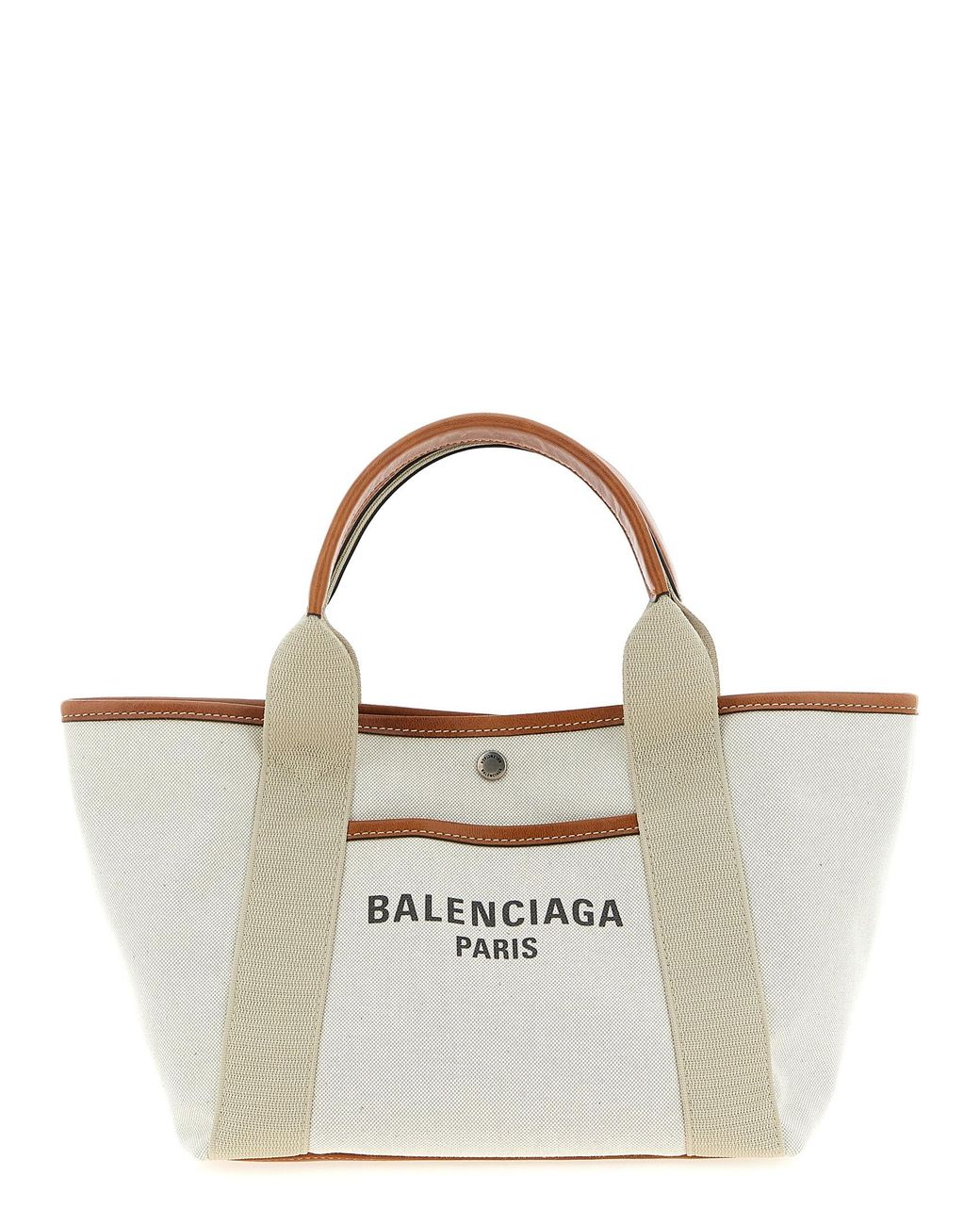 Balenciaga Metallic Small 'Biarritz' Shopping Bag