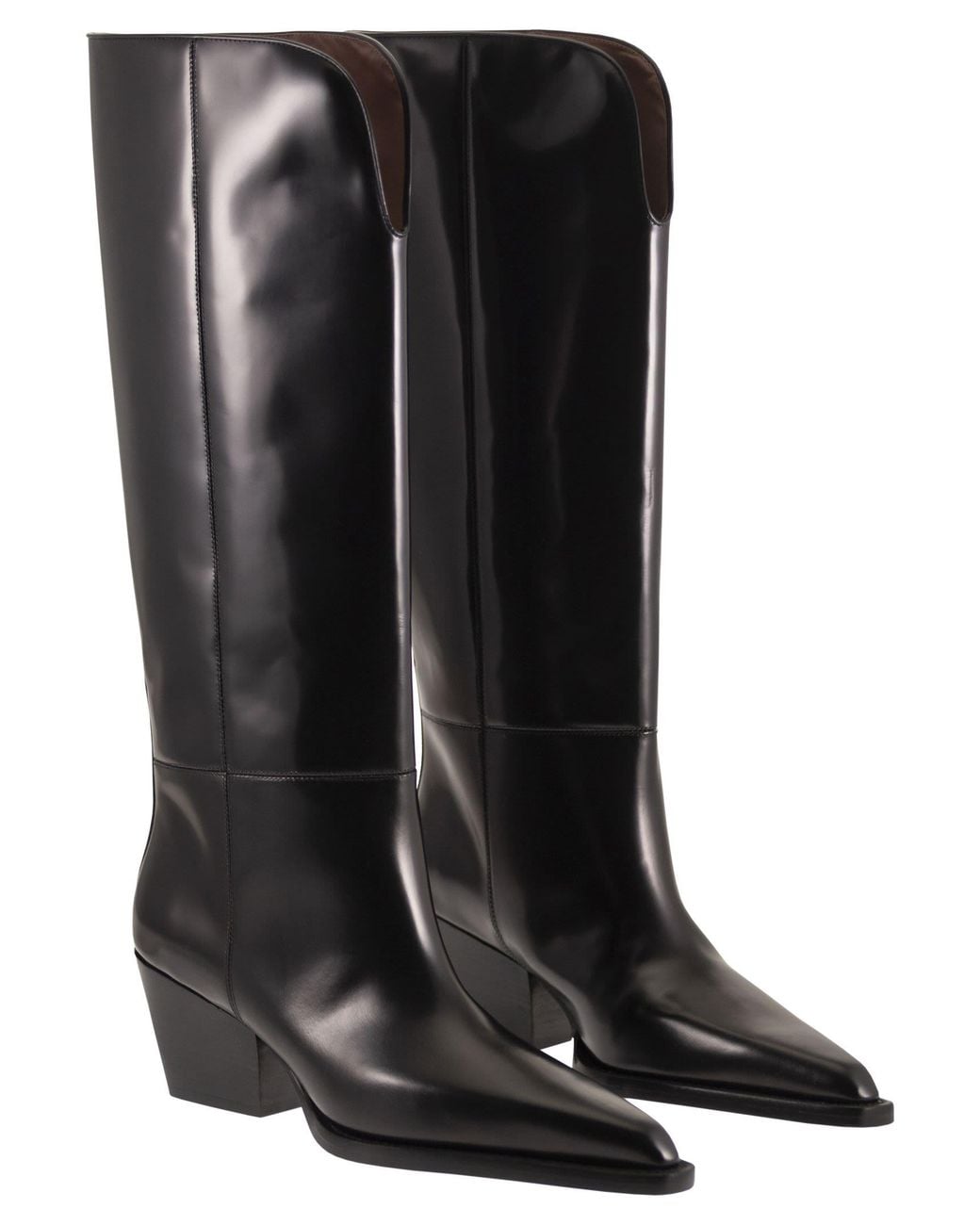 Paris Texas Black Jane Boot 60