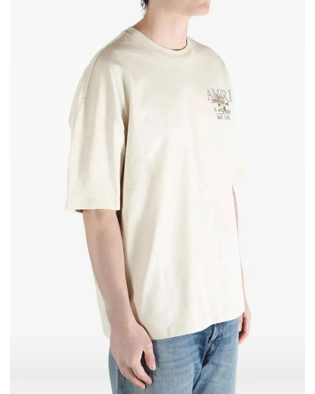 Amiri White "Hope And Dreams Os" Tee for men