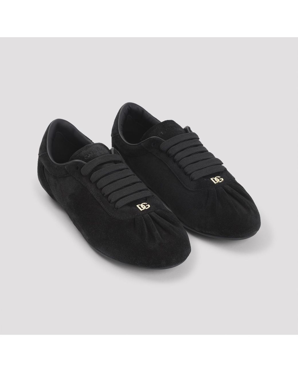 Dolce & Gabbana Black Dolce & Gabbana Ballet Sneakers