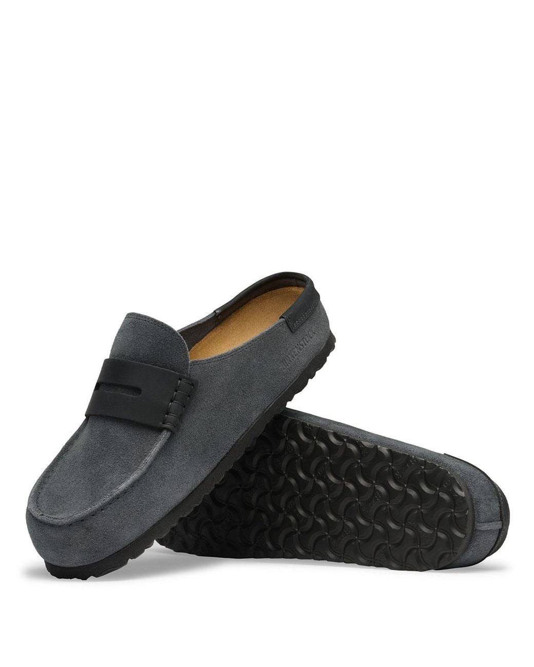 Birkenstock Gray Naples Wrapped