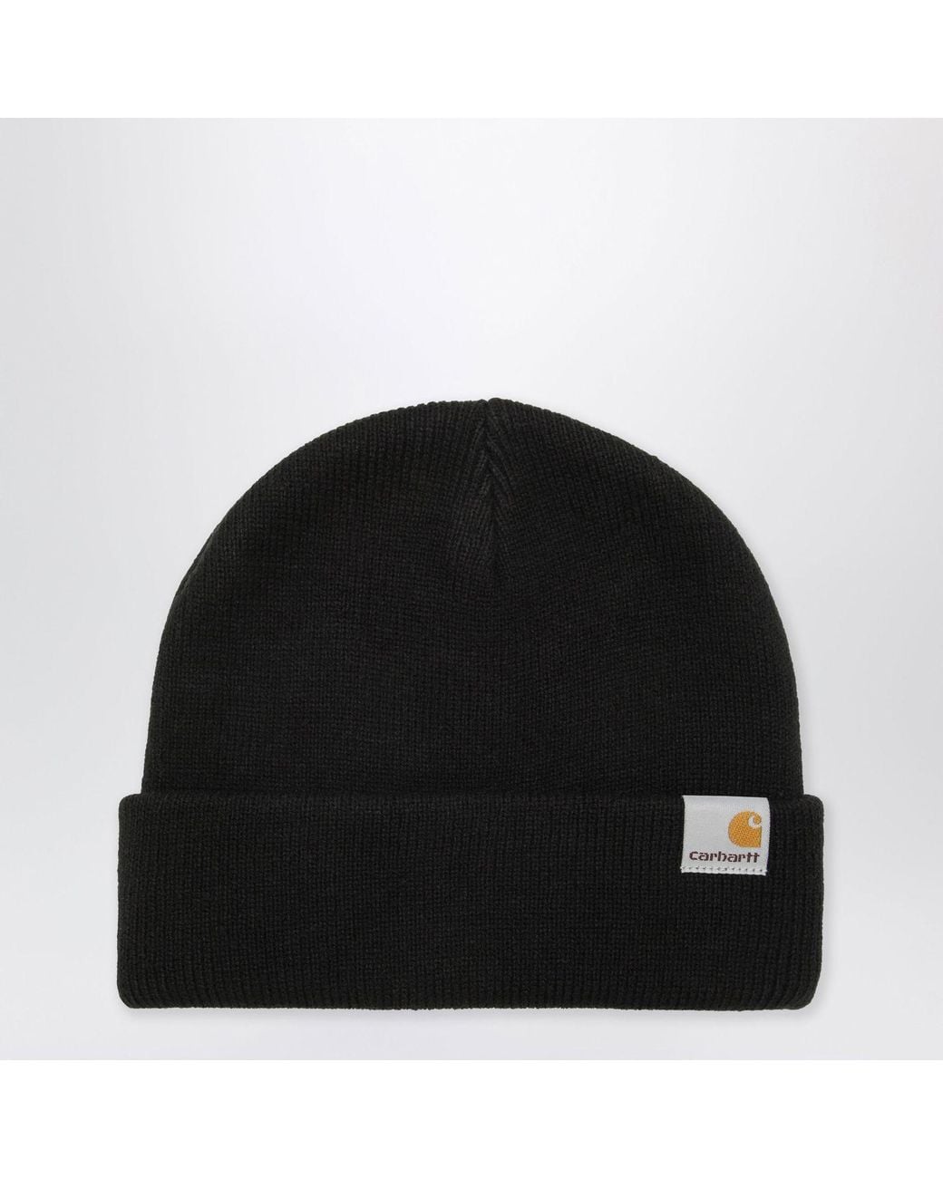 Carhartt Black Stratus Hat Low Beanie for men
