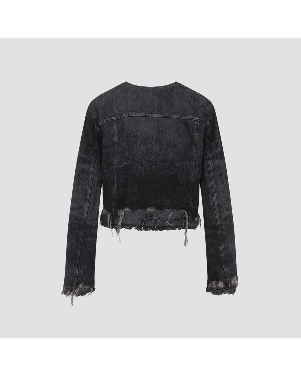 DIESEL Black Cotton De-Graffy Jacket