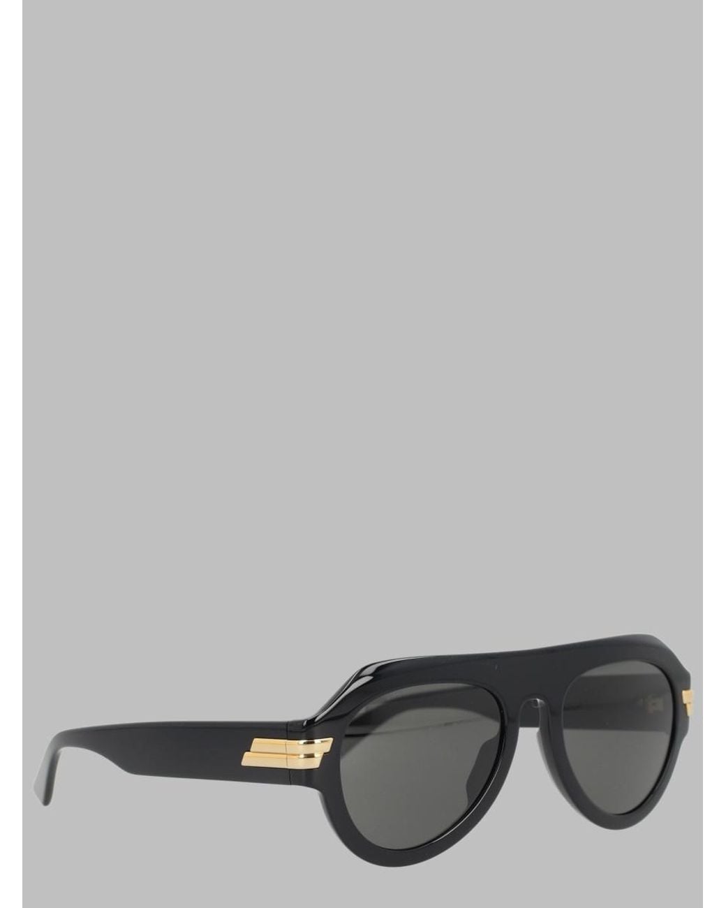 Bottega Veneta Gray Mini Glasses, Made