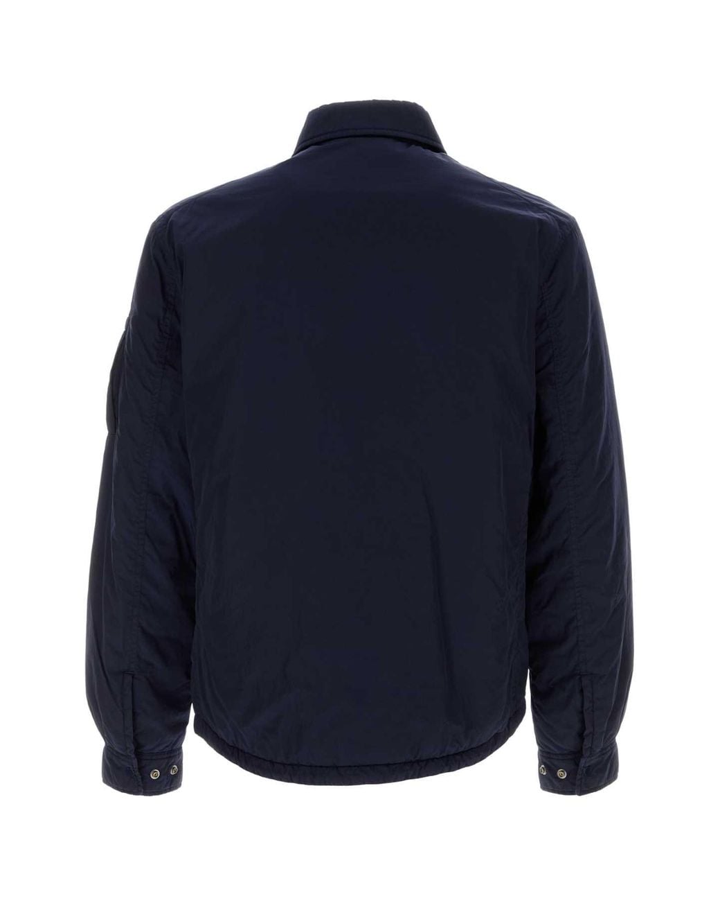 C P Company Blue Overshirt Overshirt Padded for men