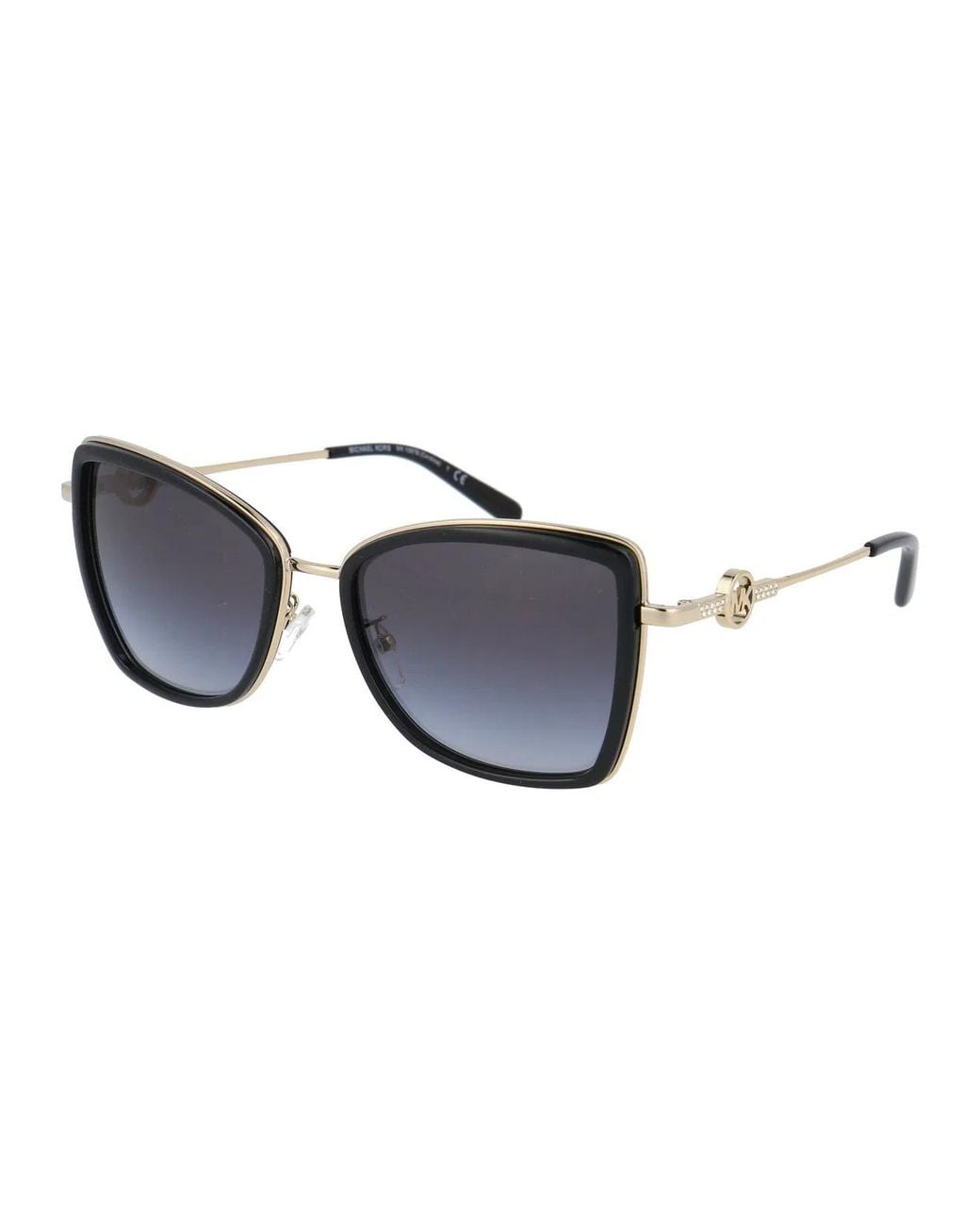 Michael Kors Black Light/ Metal Sunglasses