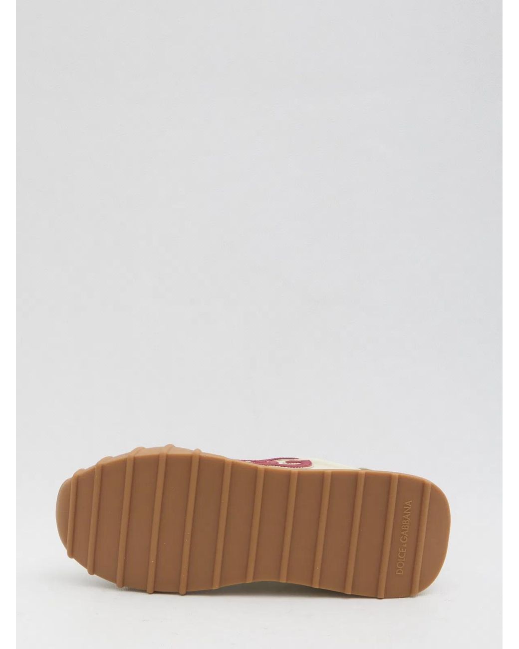 Dolce & Gabbana Pink Dolce & Gabbana Sneakers Dg Cushion for men