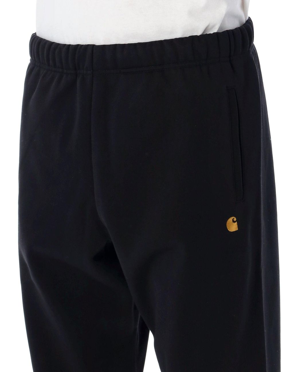 Carhartt Black Chase Sweatpants for men