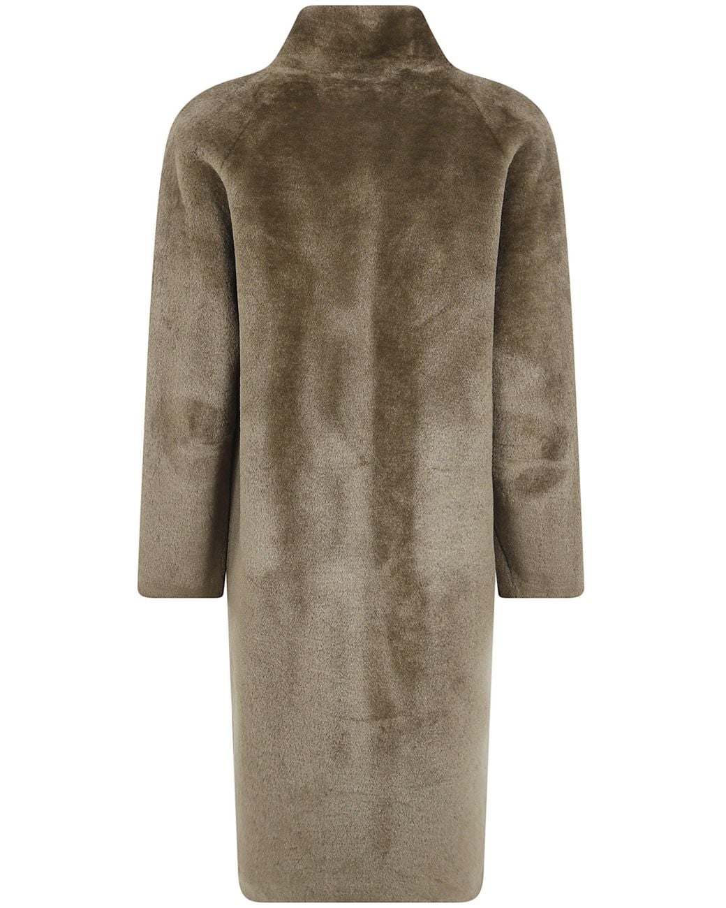 Betta Corradi Natural "Shao" Raglanreversable Long Coat