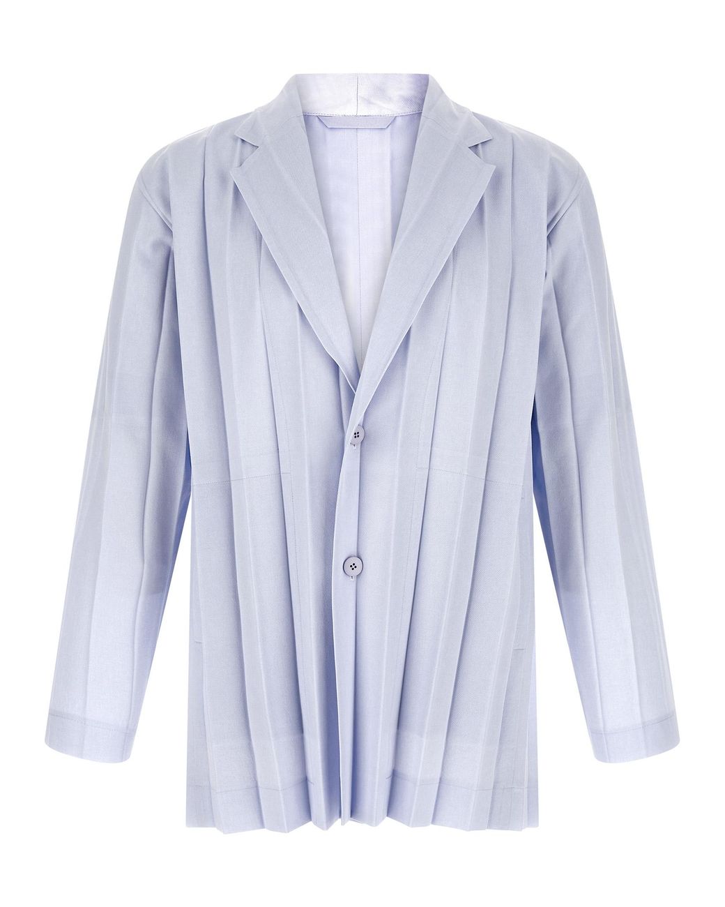 Homme Plissé Issey Miyake Blue 'Edge Ensemble' Blazer for men