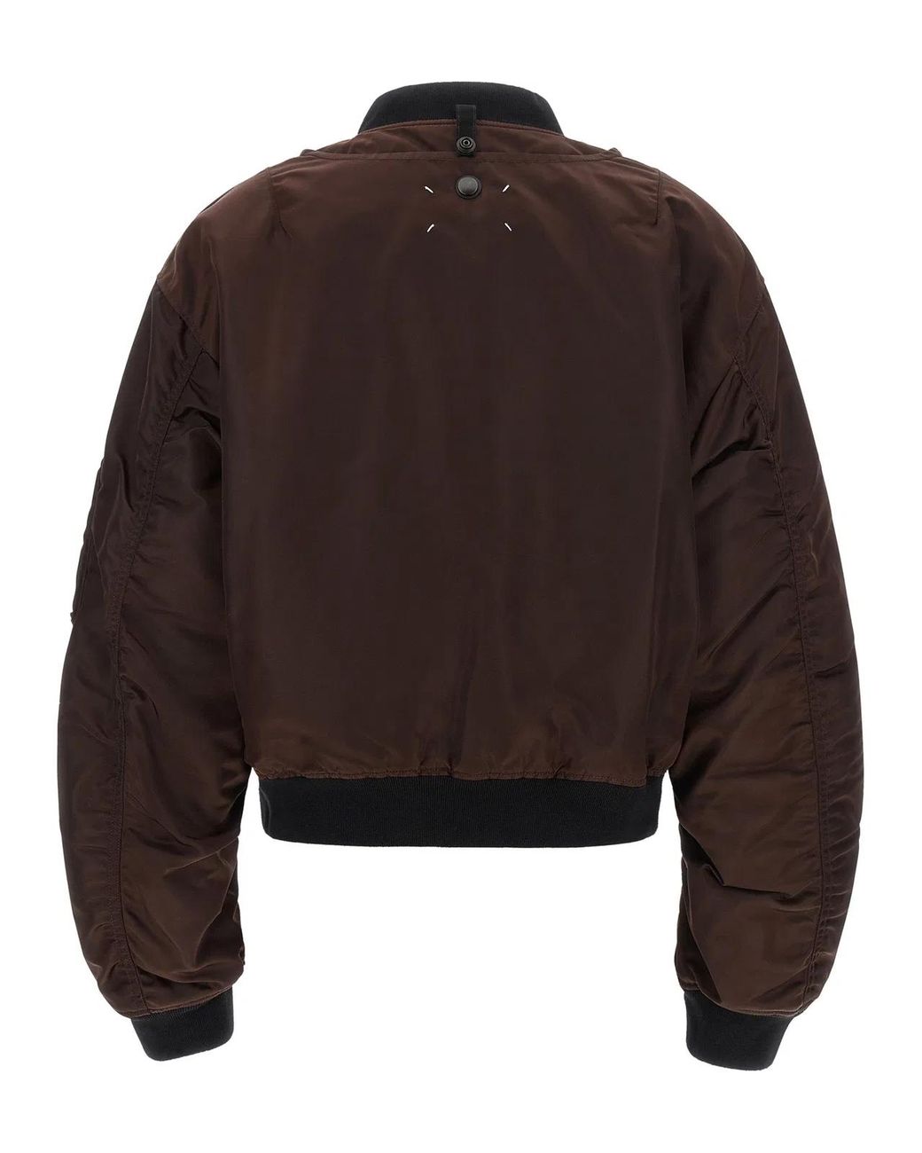 Maison Margiela Black Ma-1' Reversible Bomber Jacket