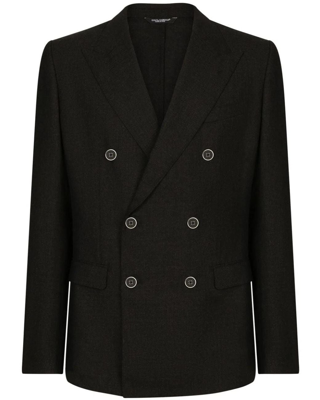 Dolce & Gabbana Black Giacca Formal Jacket for men