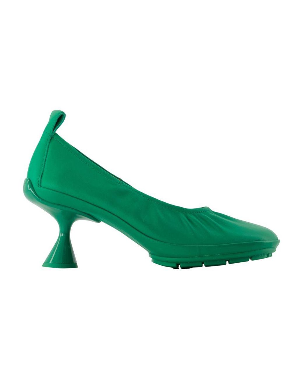 Camper Green Gobi Pumps