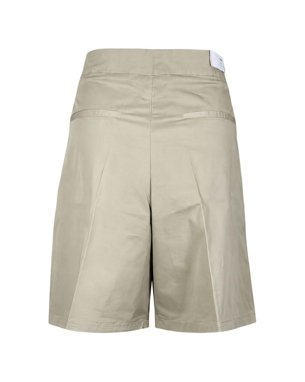 Re-hash Natural Pleated Wide Leg Trouser