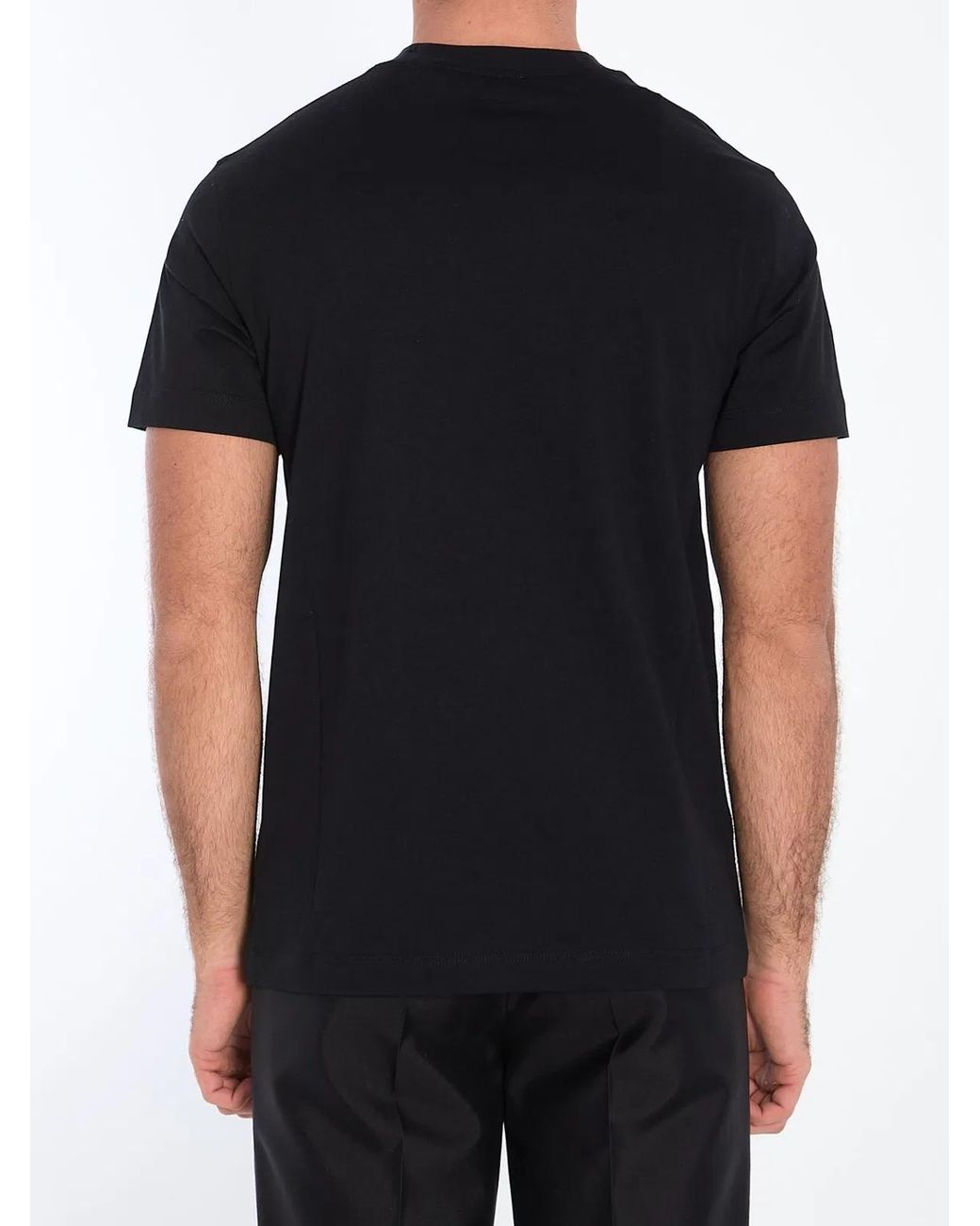 Burberry Black 100% Cotton T-Shirt for men