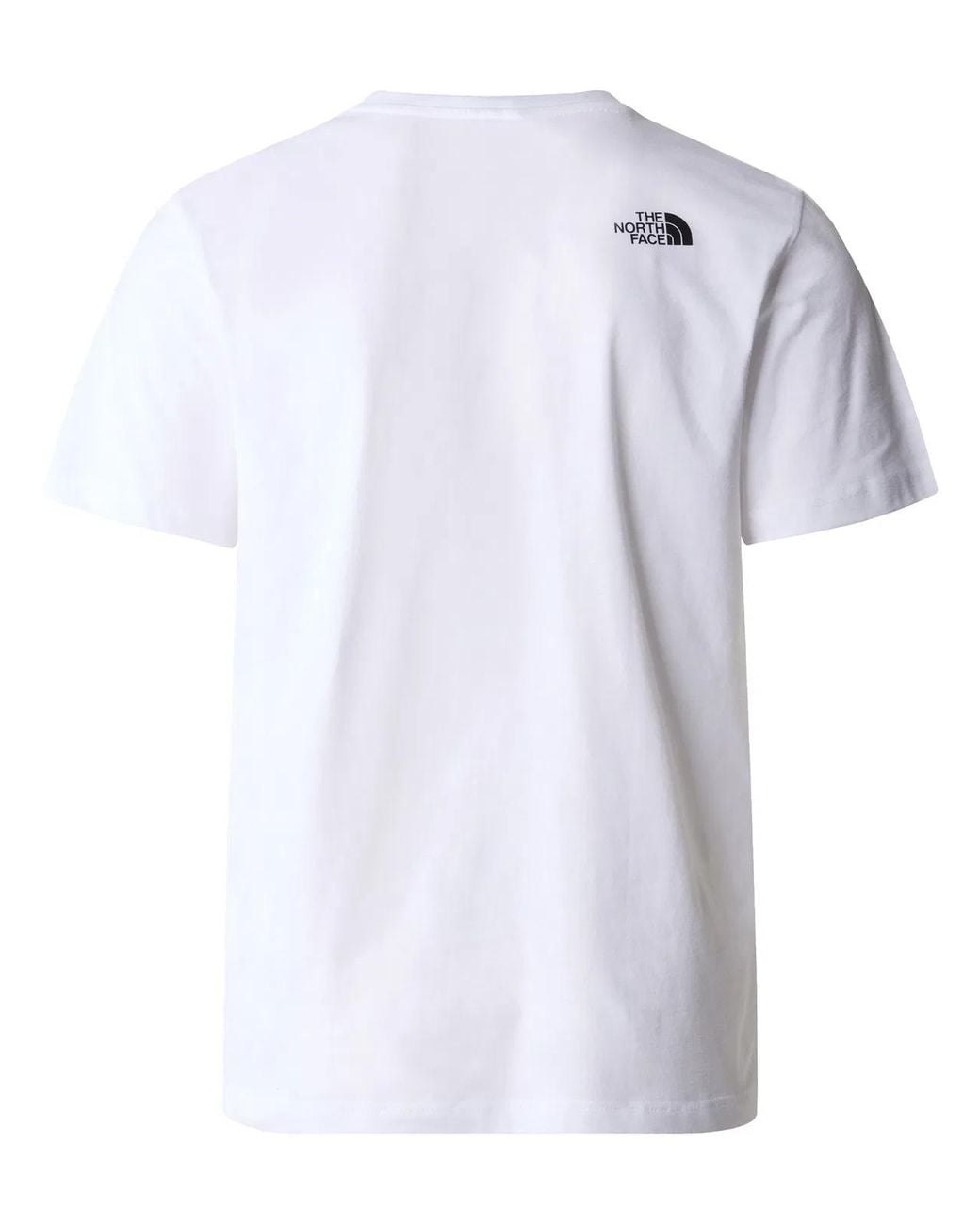 The North Face White S/S Easy Tee for men
