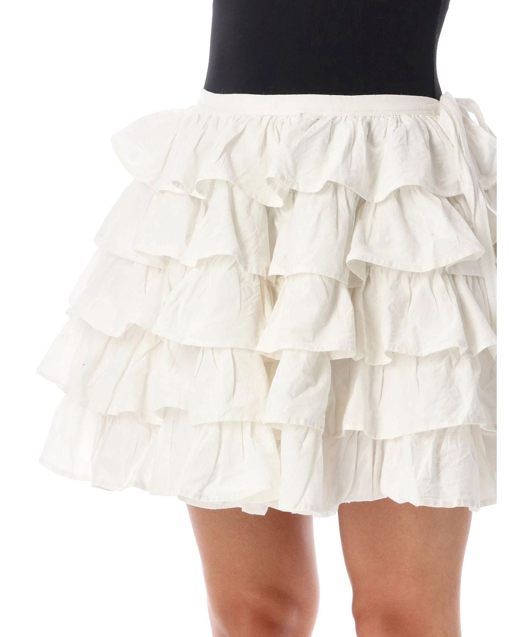 GIMAGUAS White Ulla Mini Skirt