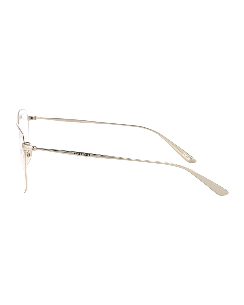 Balenciaga Metallic Metal Optical Glasses