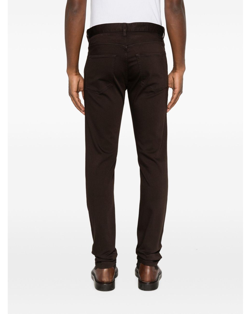 Boss Black Viscose Polyester Elastane Pants for men