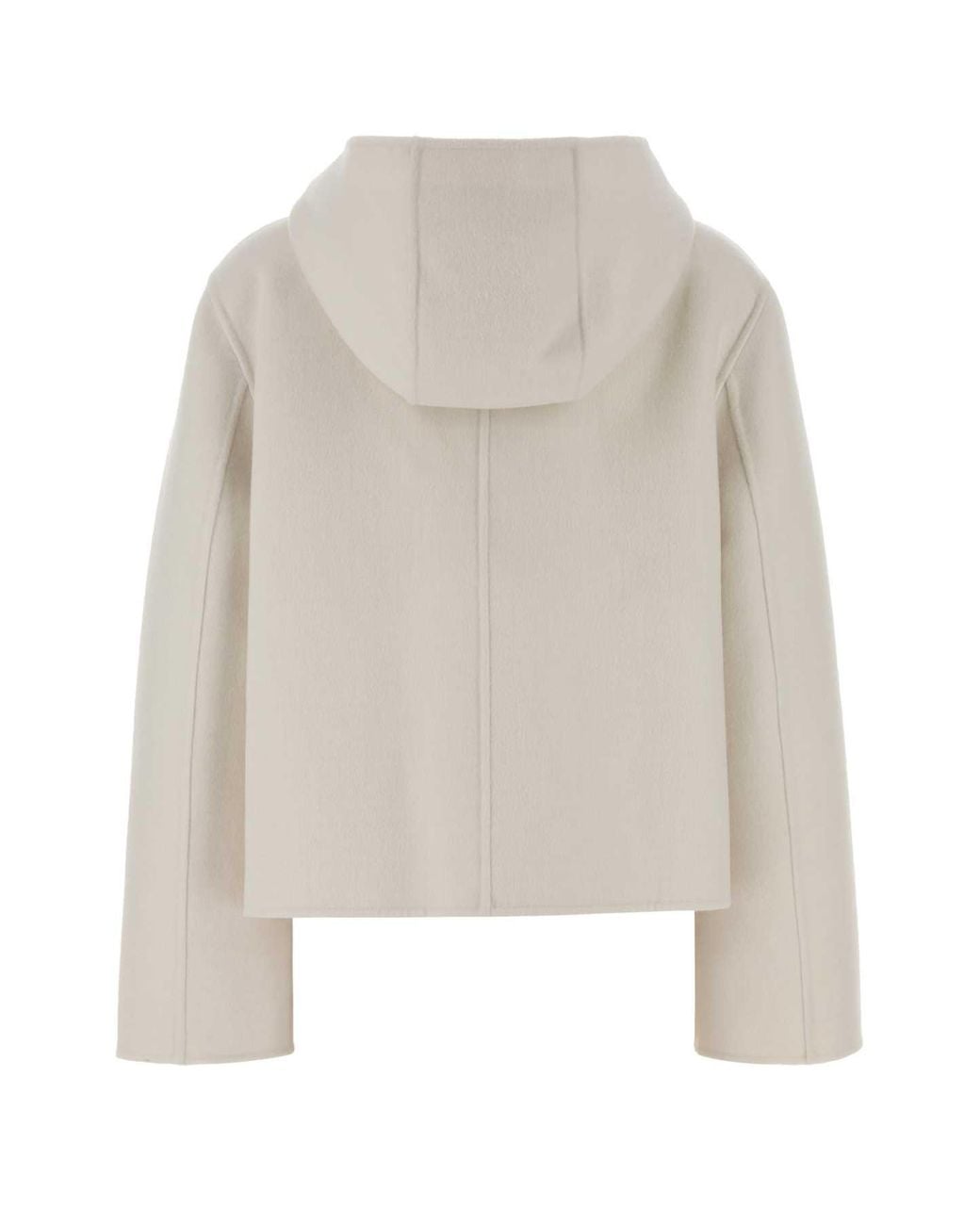 Fendi White Wool-Blend Jacket