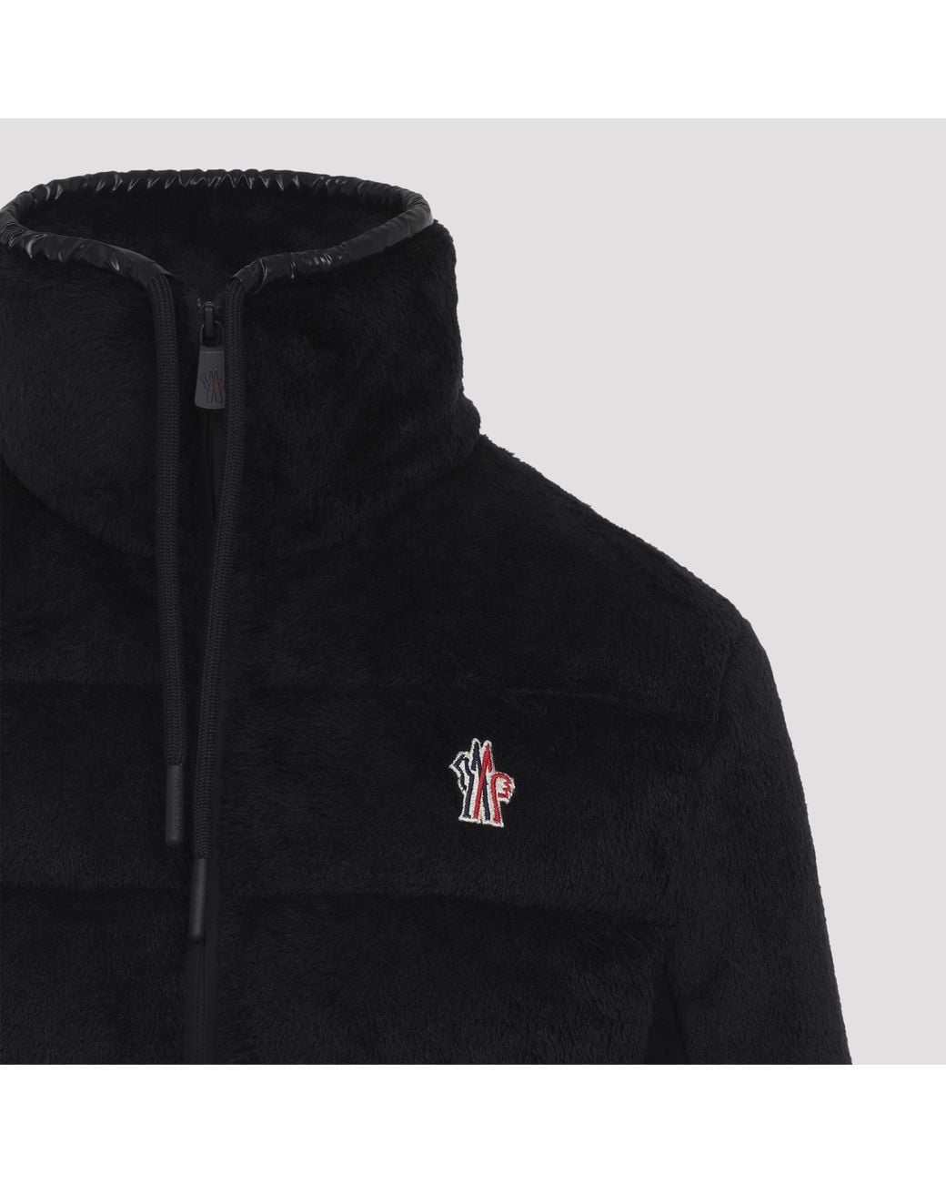 Moncler Black Zip Up Cardigan