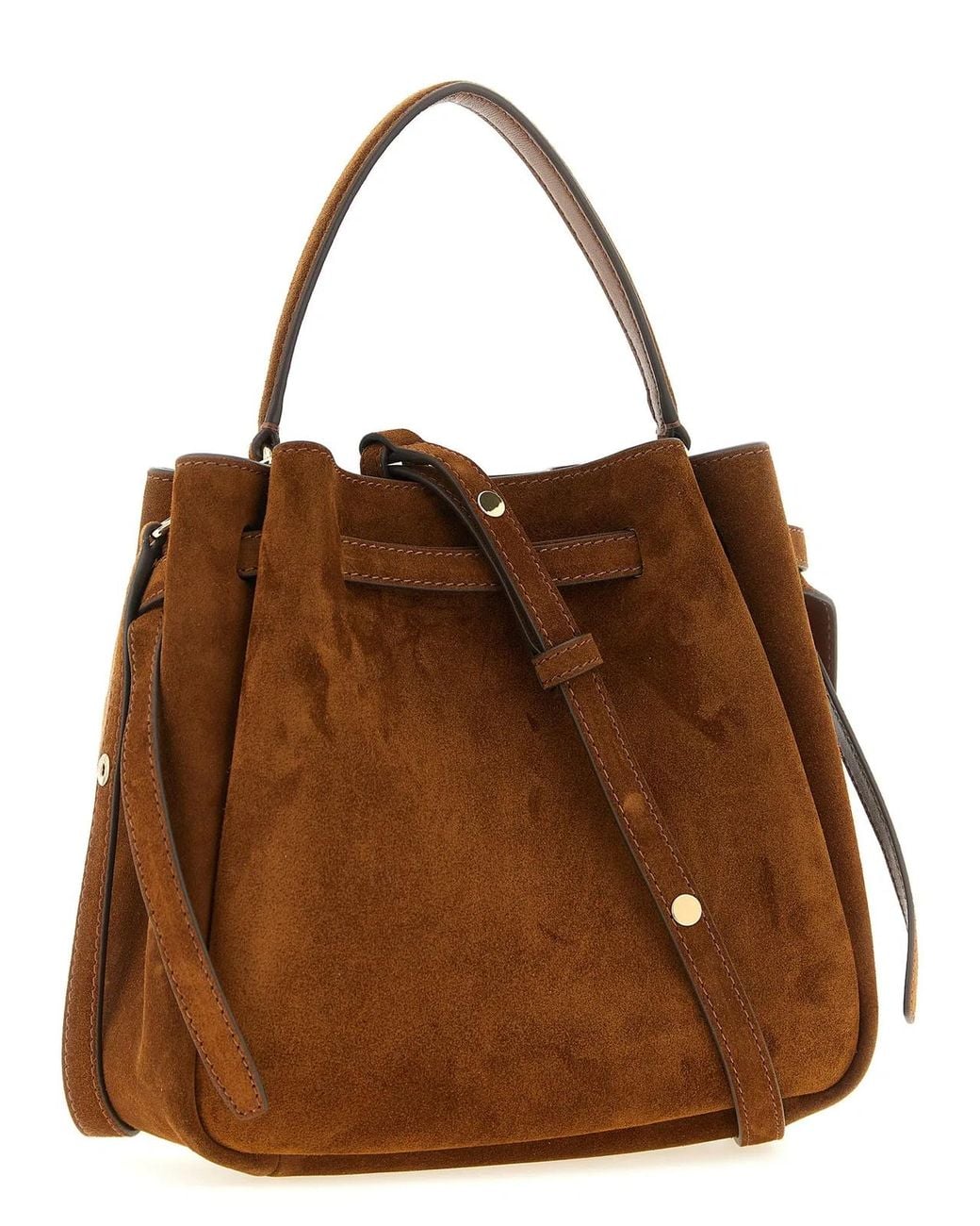Tory Burch Brown 'Romy' Bucket Bag