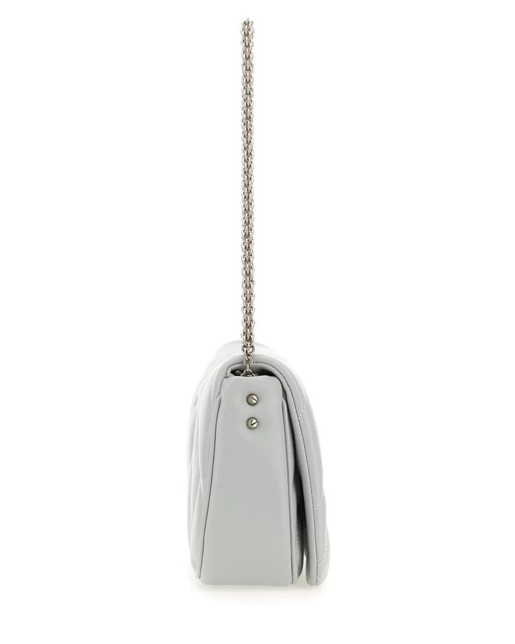 McQueen Gray Shoulder Bag Seal
