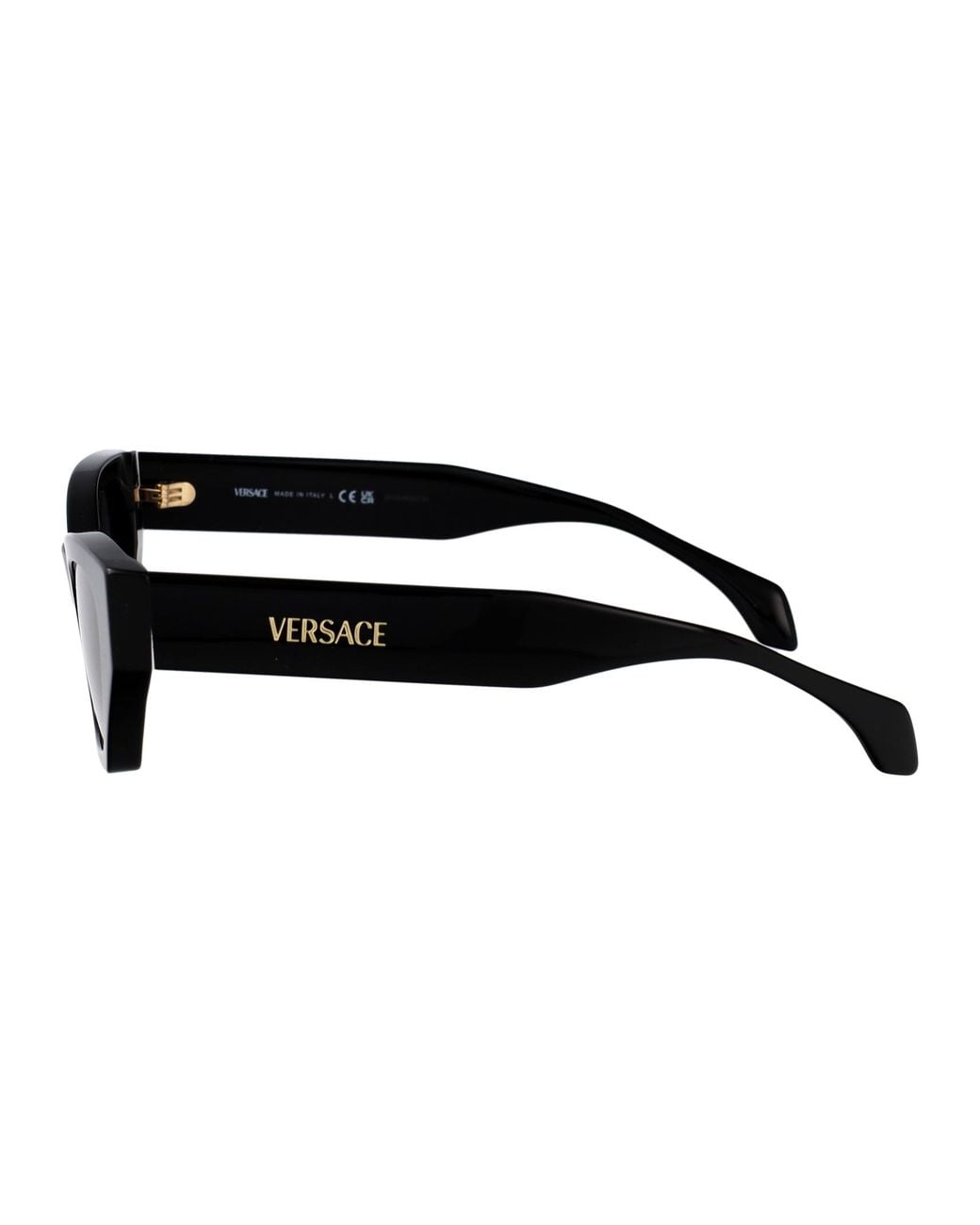 Versace Black Acetate Sunglasses