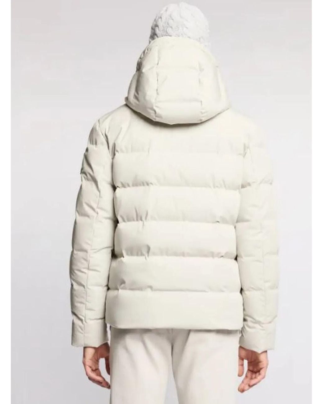 Fay Natural Polyamide Polyester Elastane Jacket for men