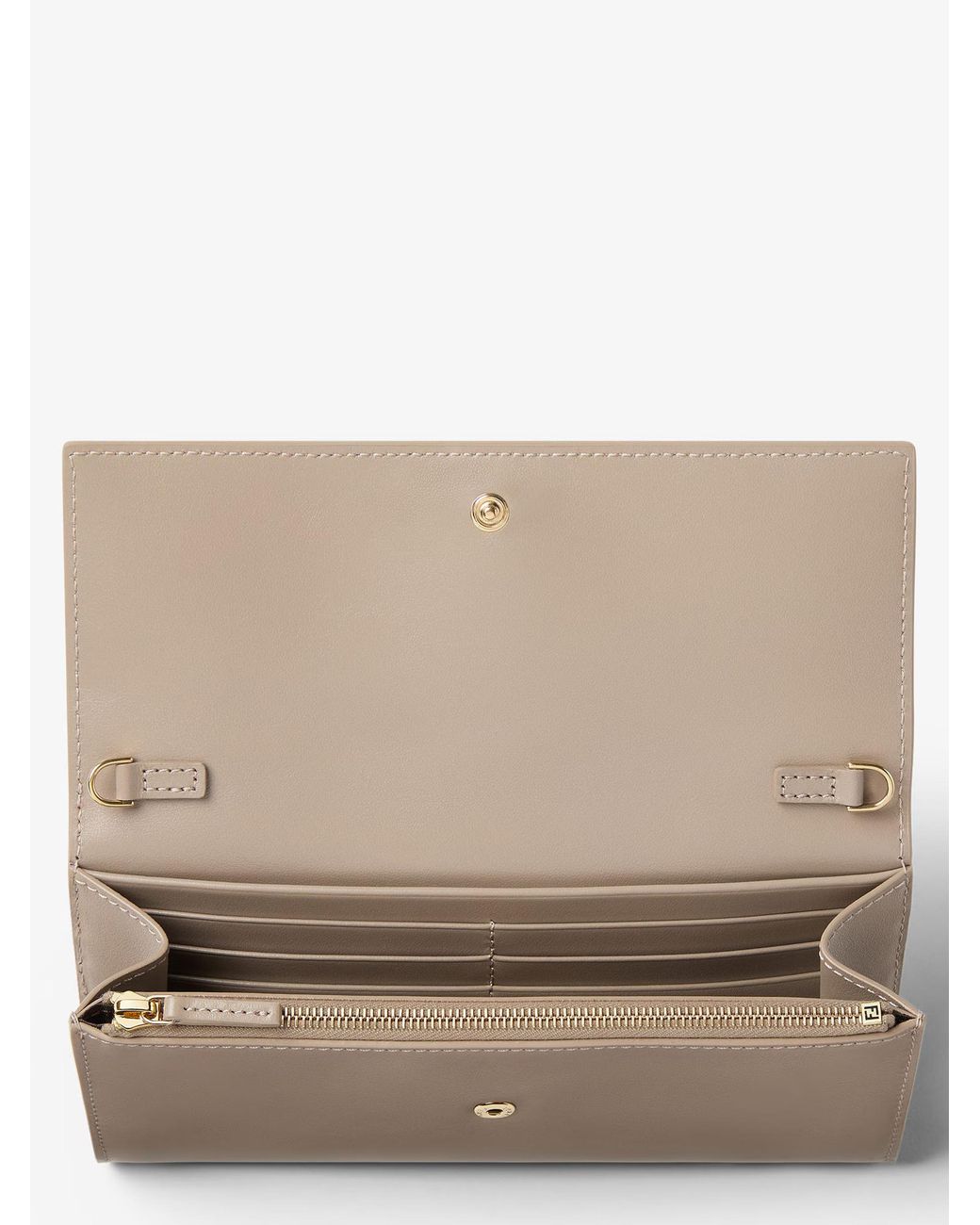 Fendi Multicolor Ff Continental With Chain