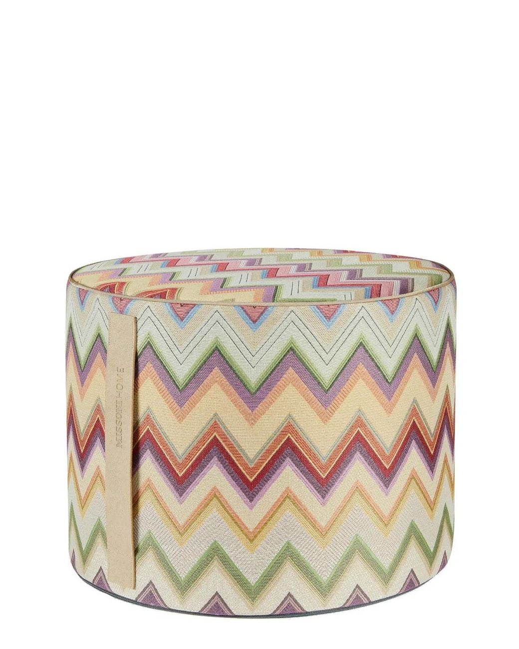 Missoni Gray Home 'Agadir' Cylinder Pouf
