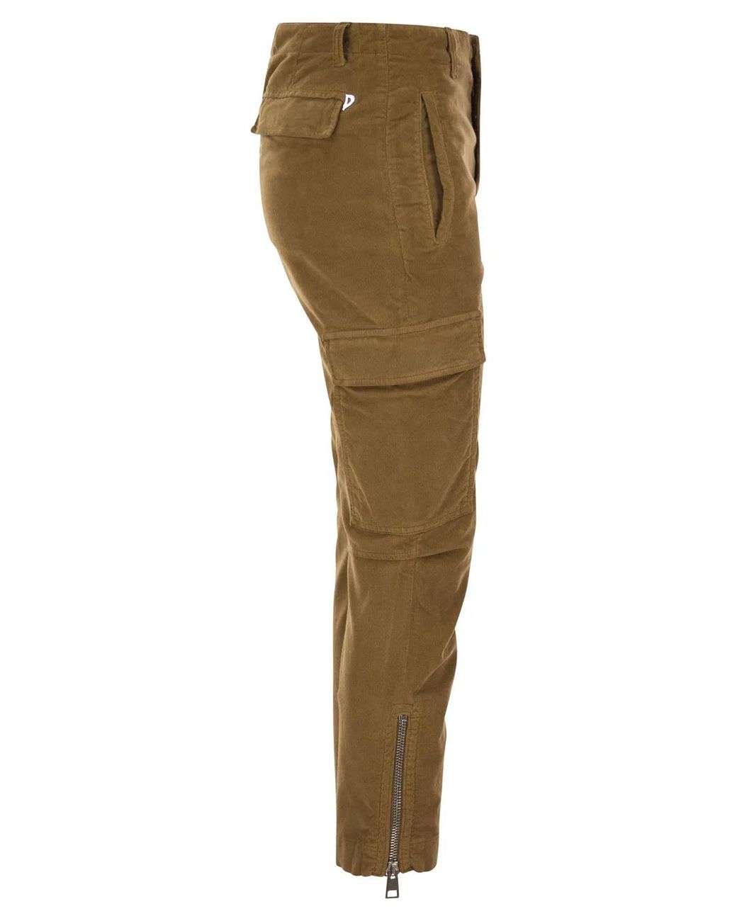 Dondup Natural Velvet Cargo Pants