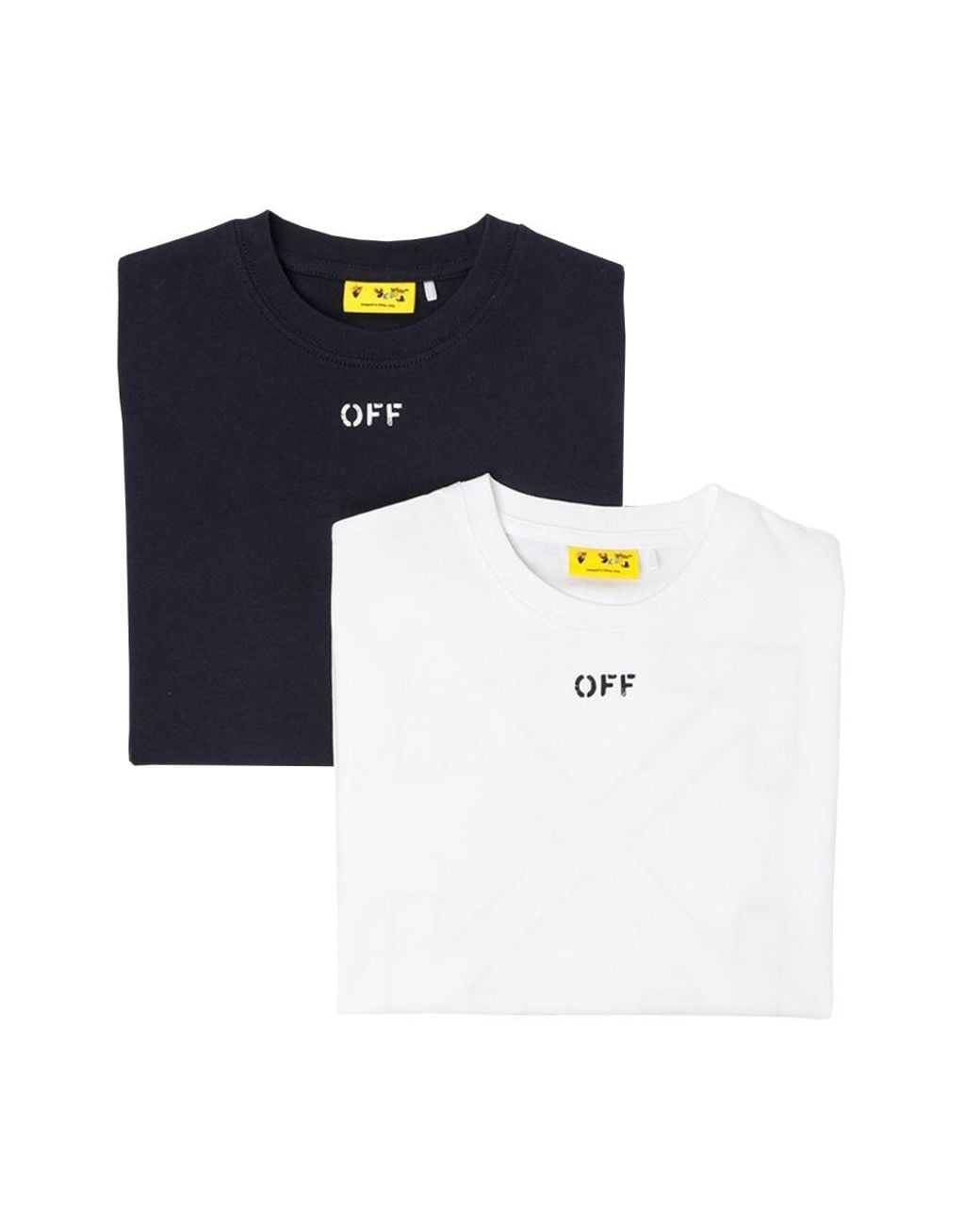 Off-White c/o Virgil Abloh Blue Off Stamp 2-Pack Short Sleeve T-Shirts