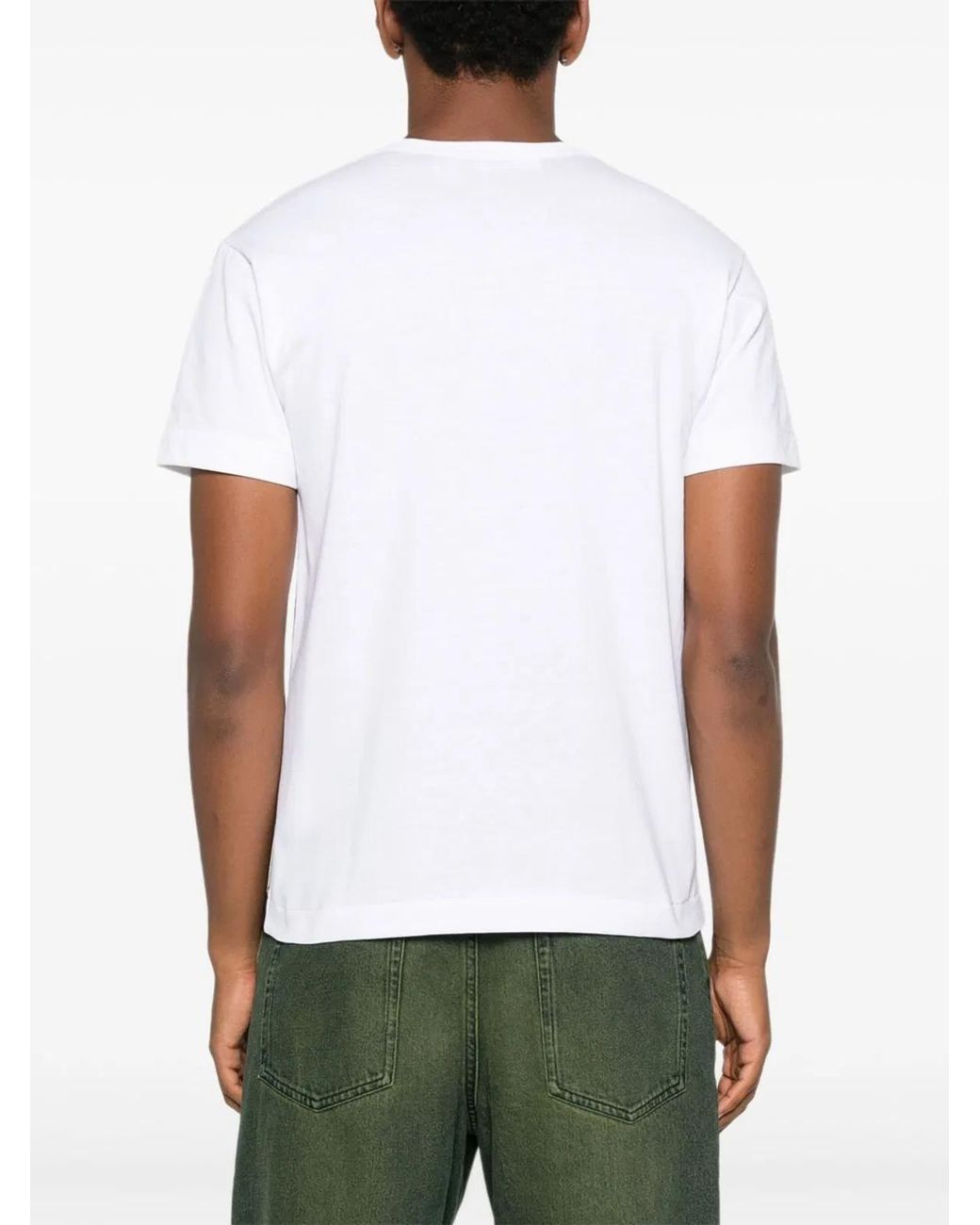 COMME DES GARÇONS PLAY Black Cotton T-Shirt