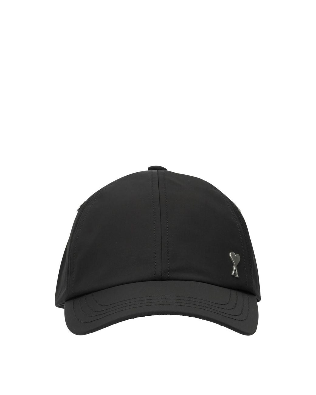 AMI Black Baseball Cap With Logo