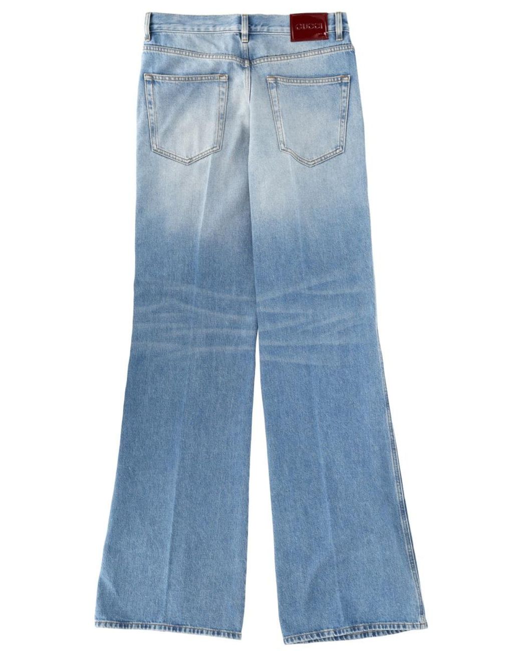 Gucci Blue Leg Jeans