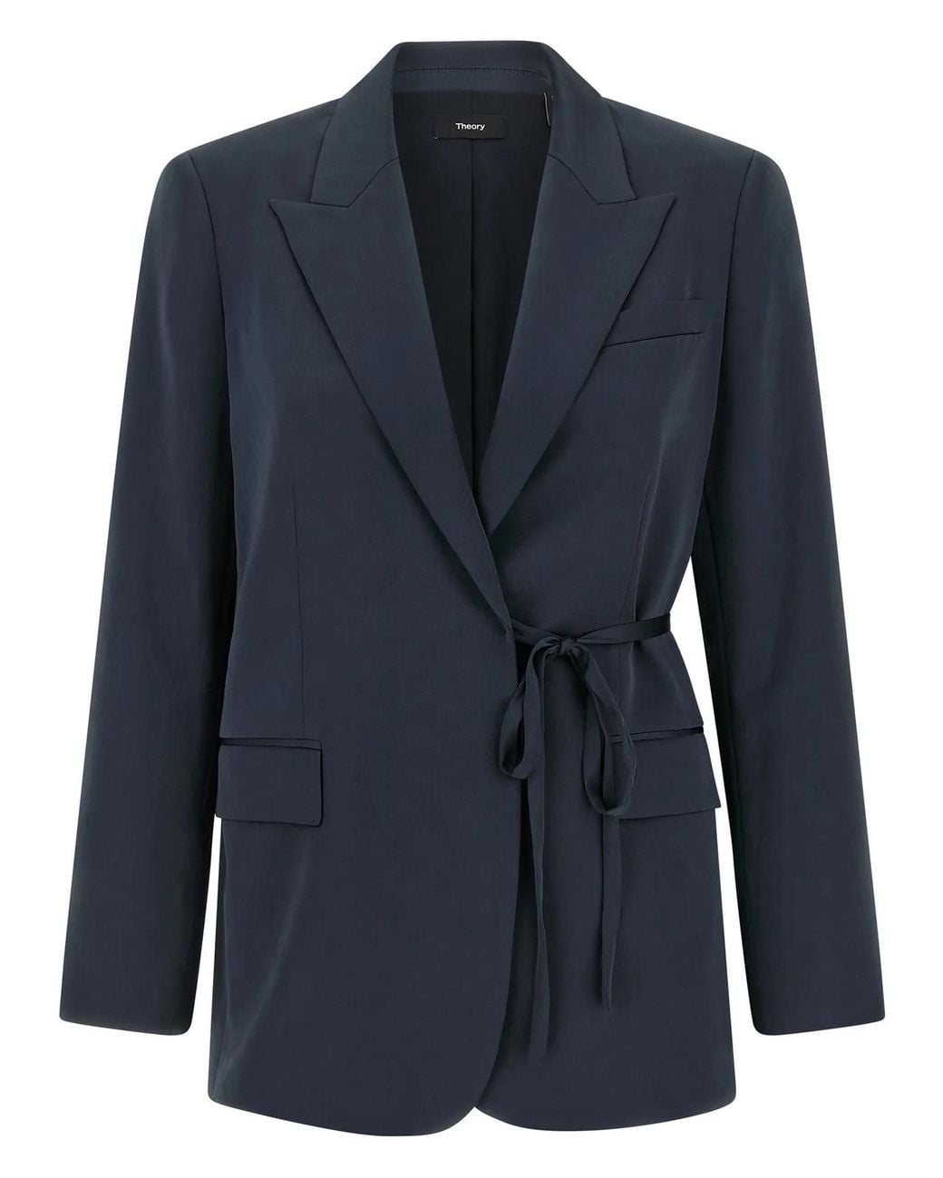 Theory Blue City Twill Blazer