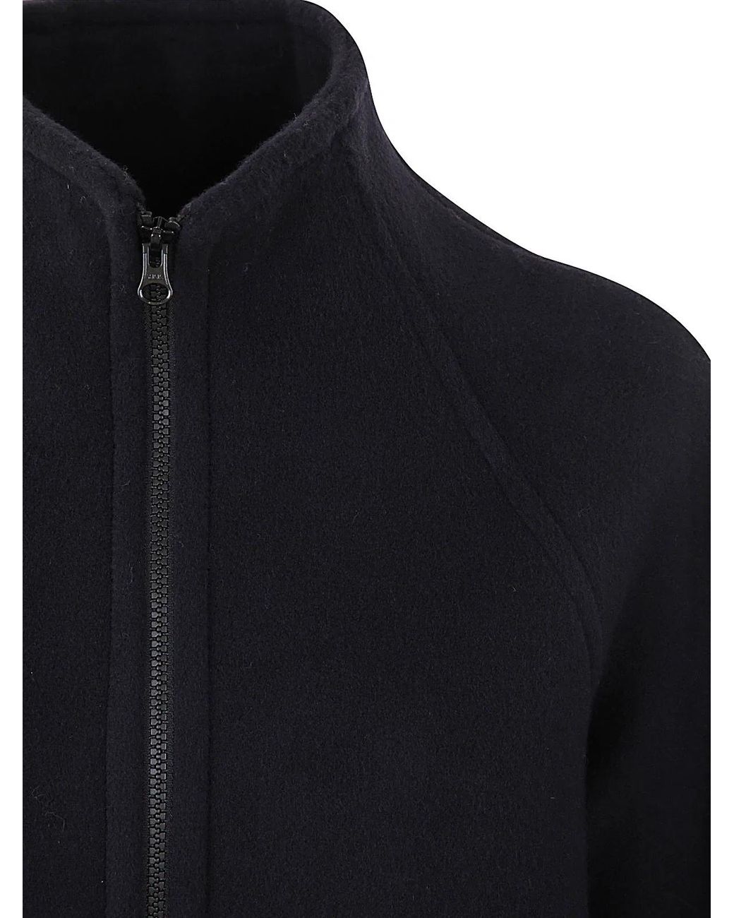 Gianluca Capannolo Blue Vivien Coat With Zip