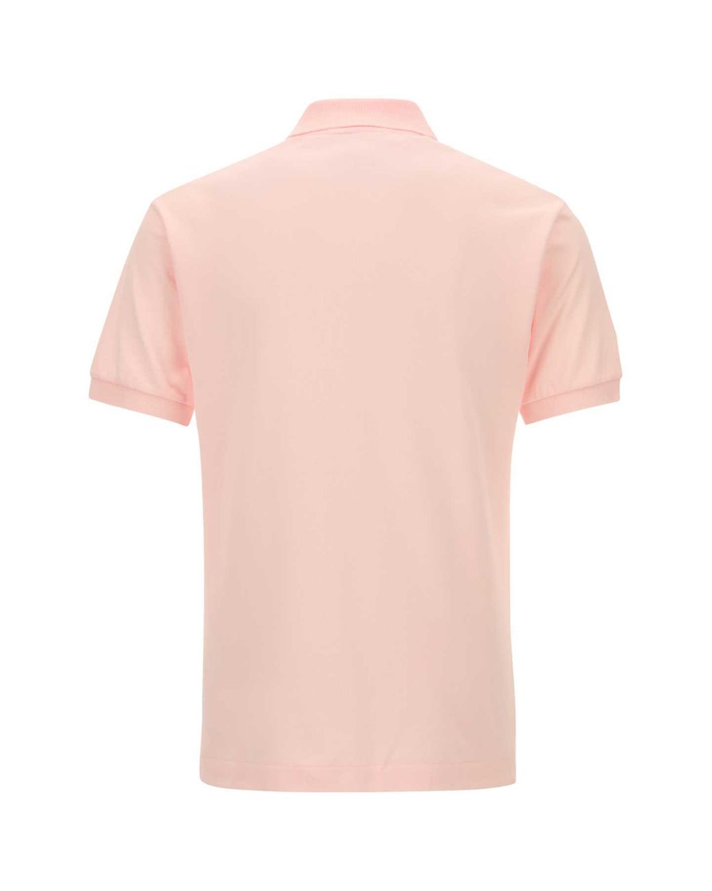 Lacoste Pastel Pink Piquet Polo Shirt for men