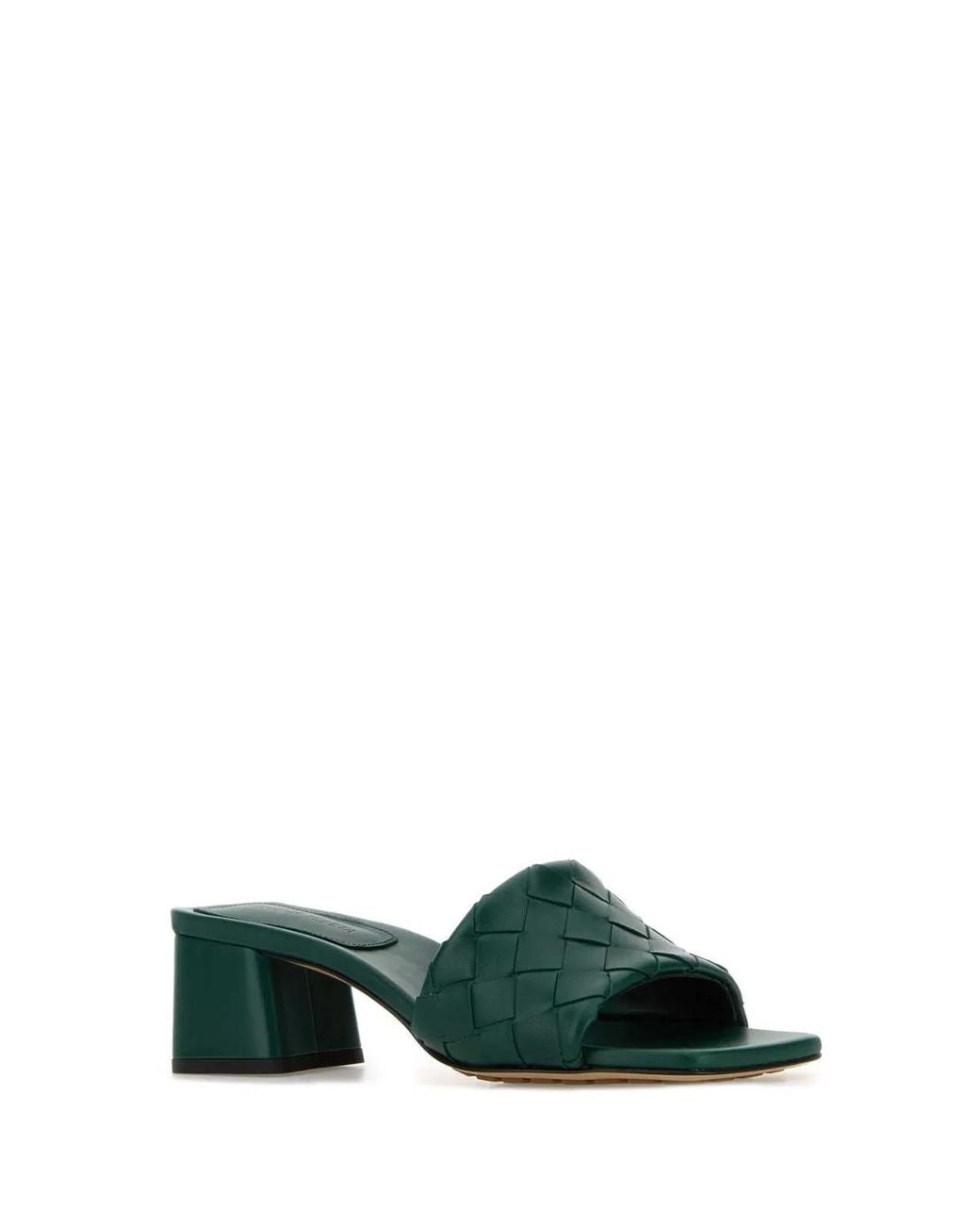 Bottega Veneta Green Parco Sandal