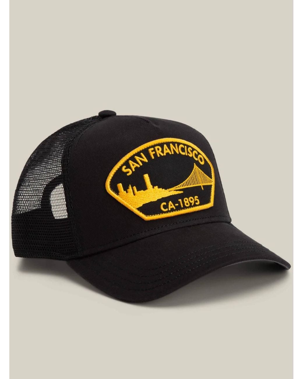 Goorin Bros Black Original Trucker San Francisco