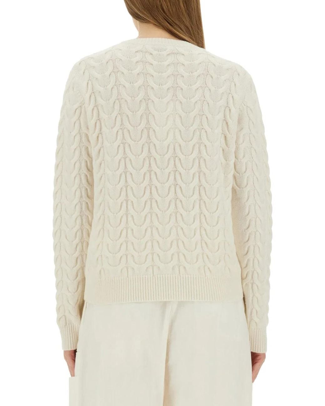 Max Mara Natural Braided Knit "Aramis"