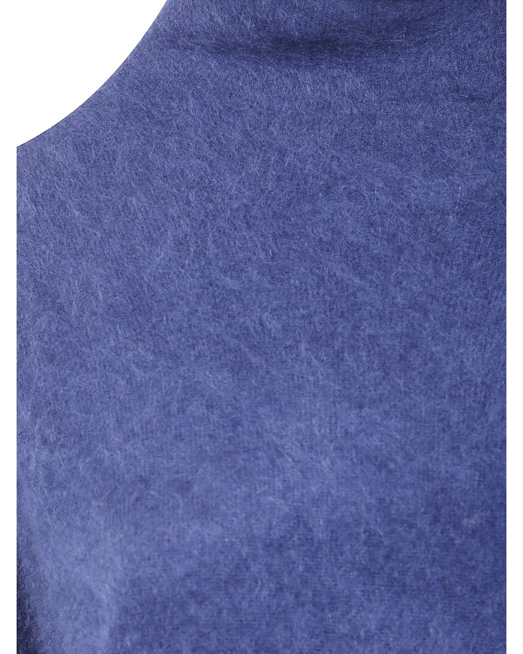 ABSOLUT CASHMERE Blue "Solange" Turtle Neck Sweater