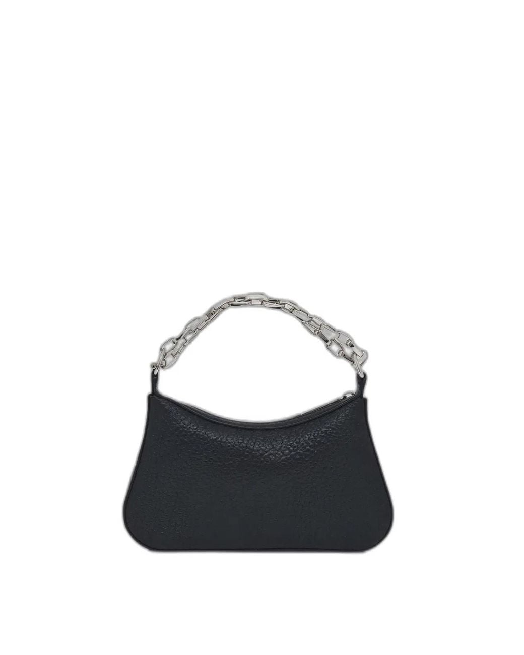 McQueen Black T Bar Mini Pouch Purse