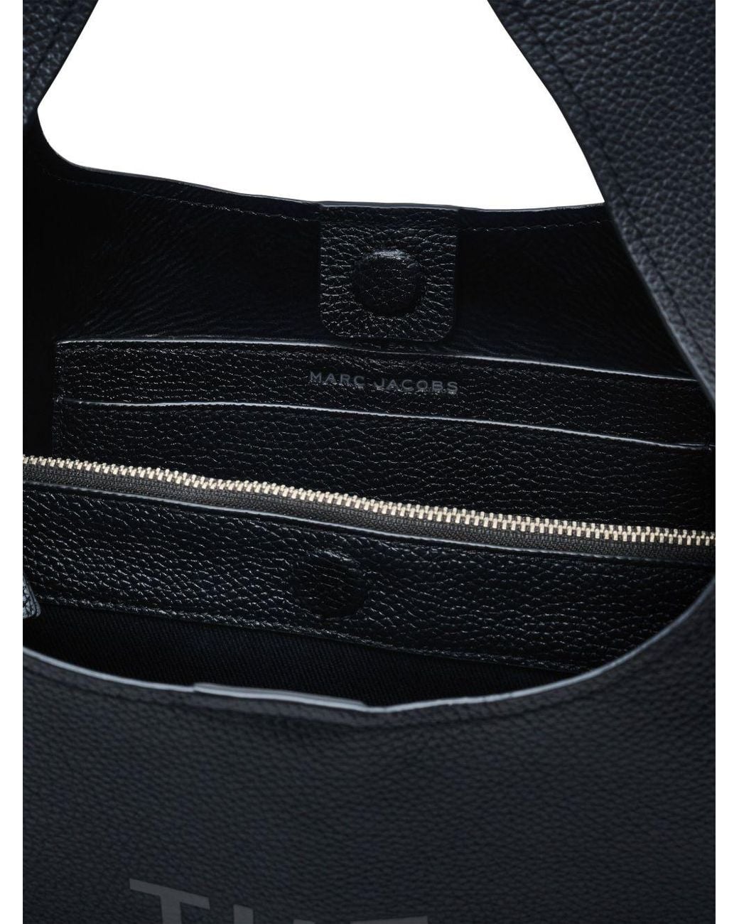 Marc Jacobs Black The Sack Leather Hobo Bag