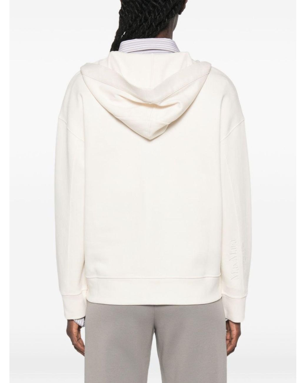 Max Mara White S Max Mara S Max Mara Natural Virgin Wool Sweater