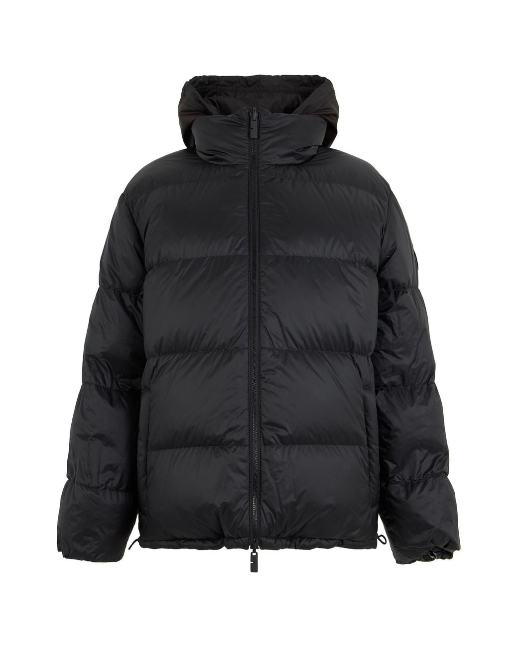 Burberry Brown Jacket With High Collar And Hood for men