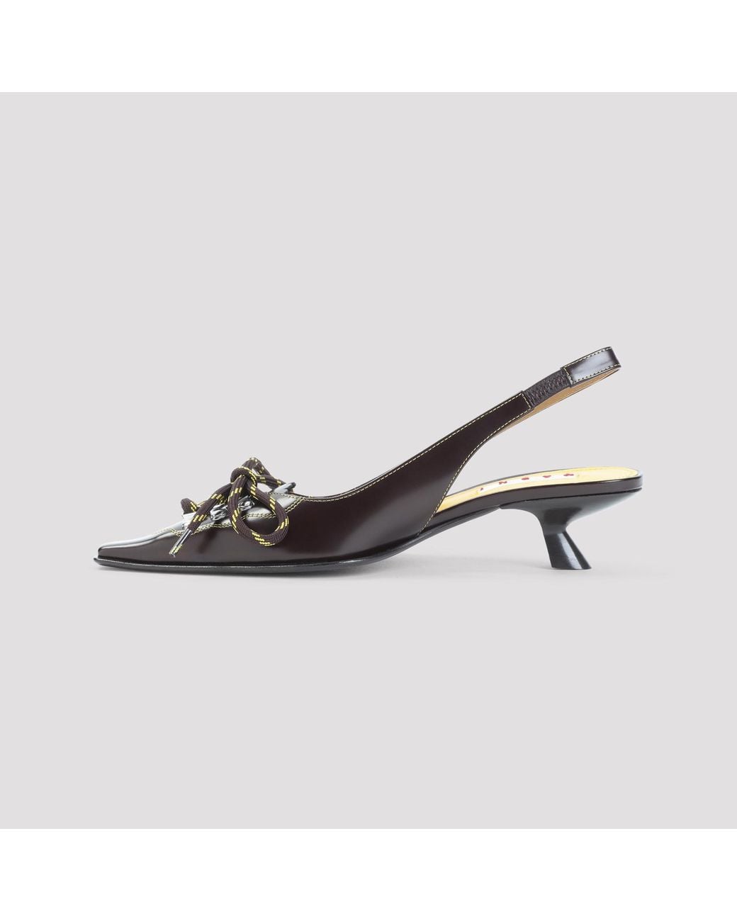Marni Metallic Pump Shoes